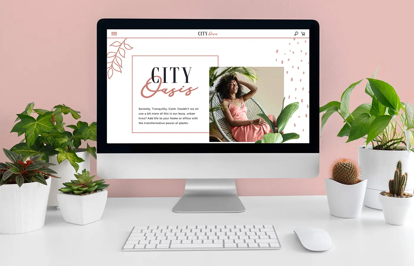 CityOasis_DesktopUI City Oasis homepage