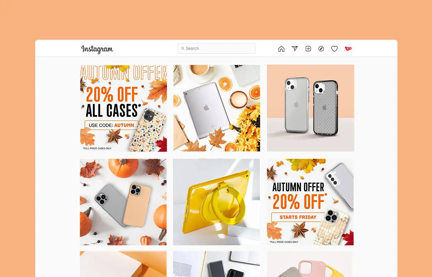 Autumn Instagram gird