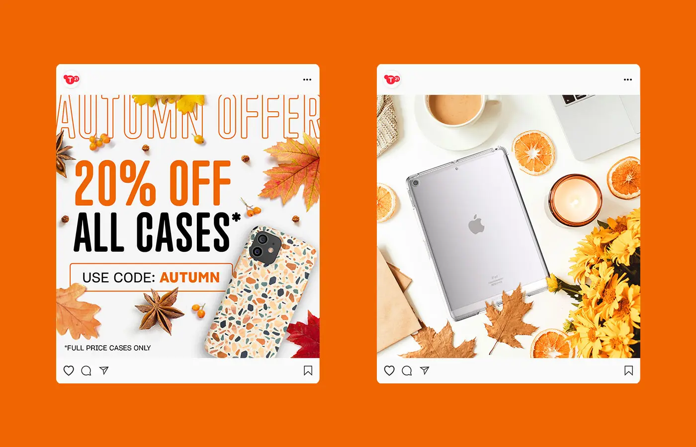 Autumn Instagram posts