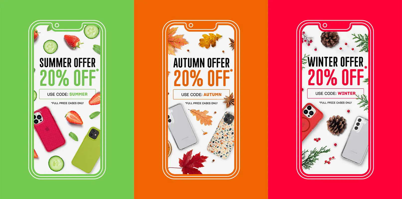 Tech21 Seasonal Campaign